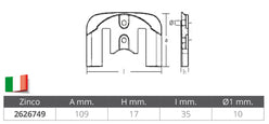 PIASTRA ANTICAVITAZIONE YANMAR