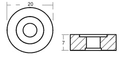 RONDELLA AL TOHATSU 2,5-3,5-5-6-8HP