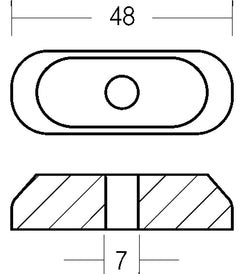 PIASTRINA 2 HP 9,9-15 HP 4T