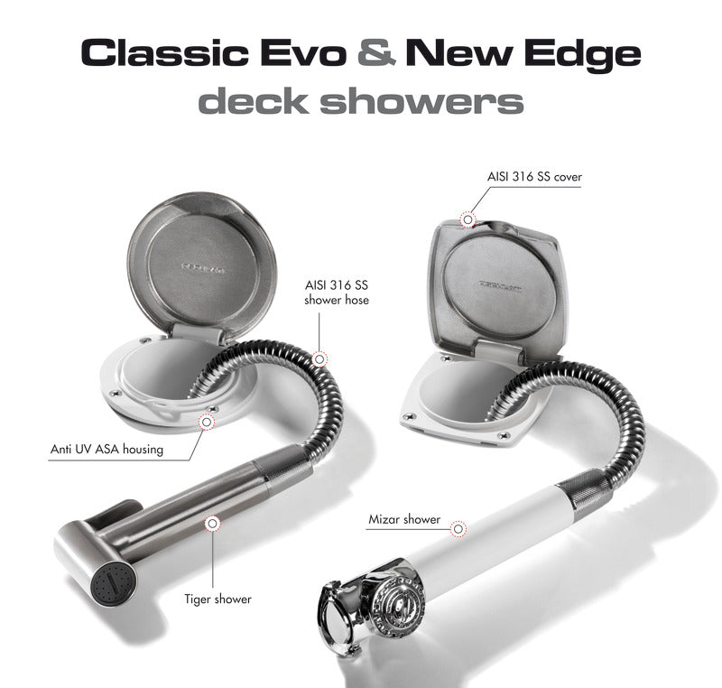 Doccia Classic Evo Inox tubo PVC 4 m