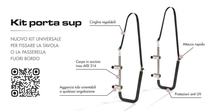 Kit porta sup o porta passerella standard