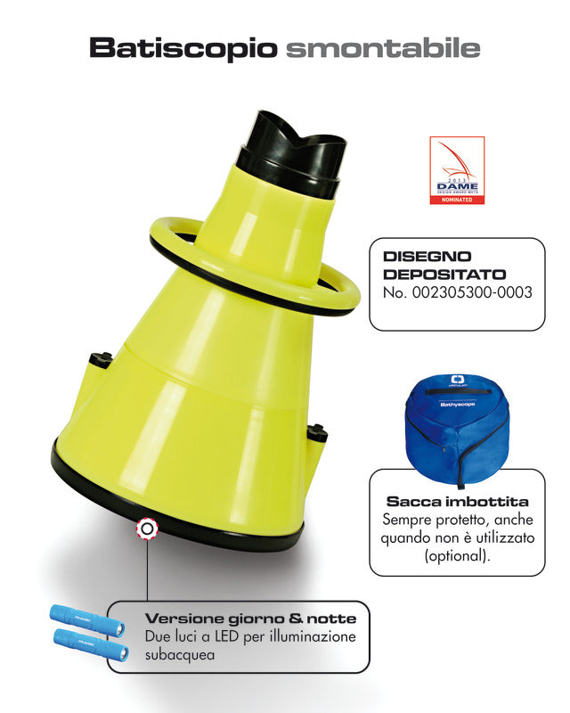 Batiscopio smontabile Day/Night