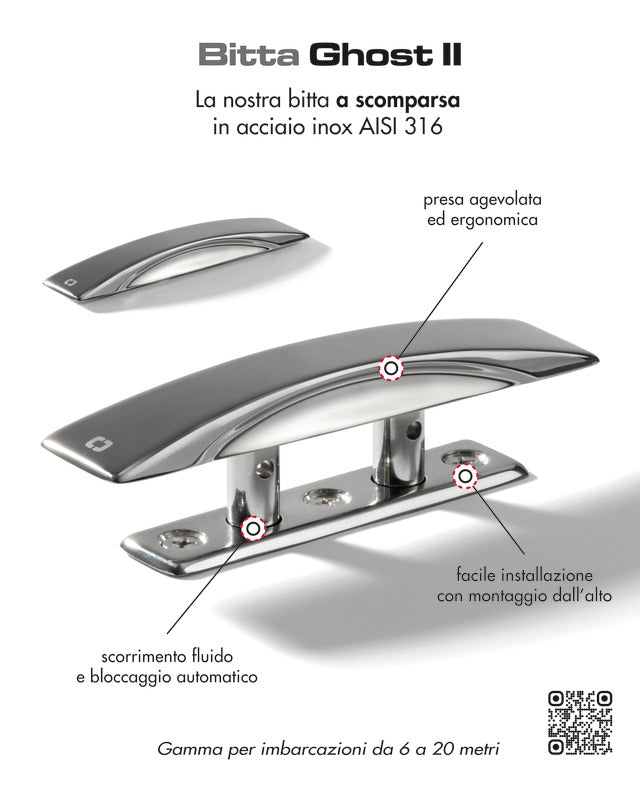 Bitta a scomparsa GHOST 240mm
