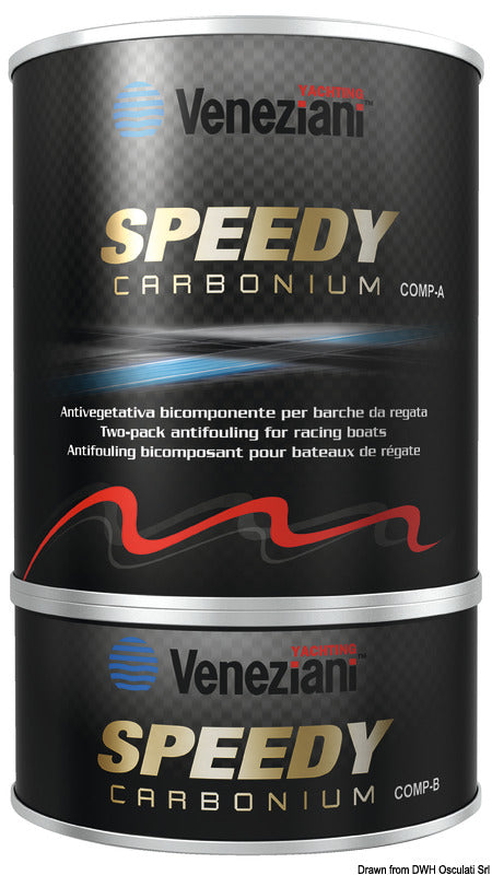 Antivegetativa al carbonio nero 2,5 l