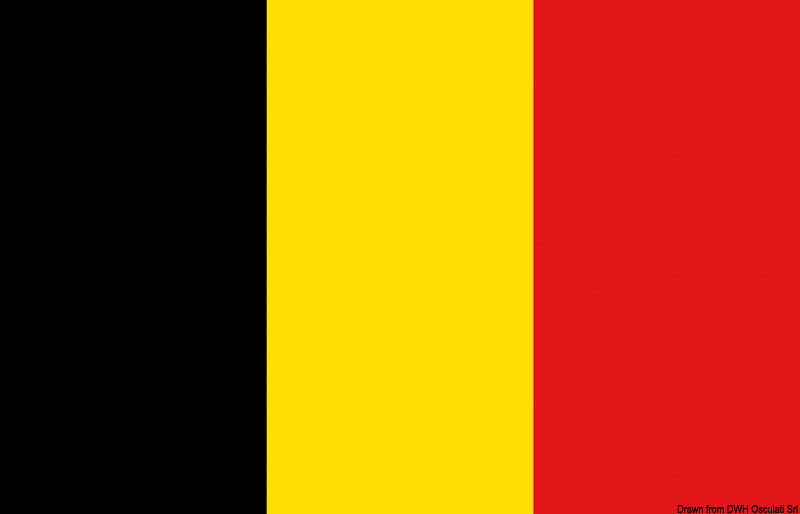 Bandiera Belgio 50 x 75 cm
