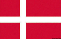 Bandiera Danimarca 20 x 30 cm