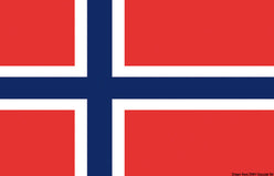 Bandiera Norvegia 20 x 30 cm