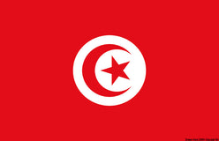 Bandiera Tunisia 20 x 30 cm
