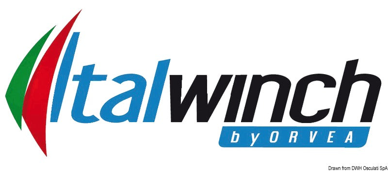 Verricello ITALWINCH Smart Plus 1000W 24V - 8mm basso