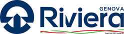 Bussola Riviera 3 con coperchio blu/bianca