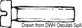 Viti cili.taglio 6X45 AISI 304 MET/TC6X45