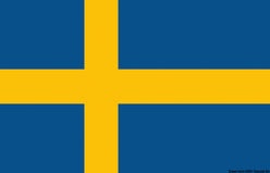 Bandiera Svezia 20 x 30 cm