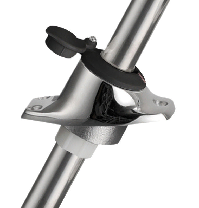 Asta 360° led 60 cm fanale nero in asse