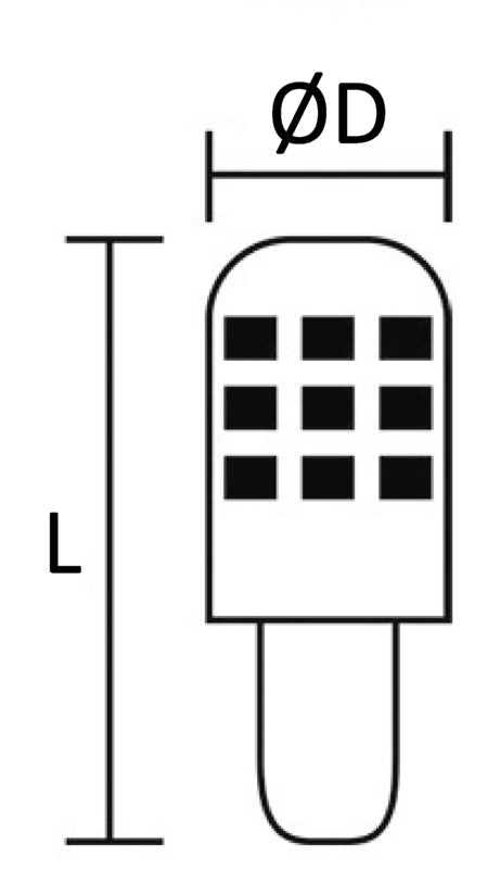 Lampadina led 12/24 V 3 W