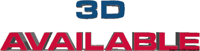 Ancora trefoil in inox con piastra per musone