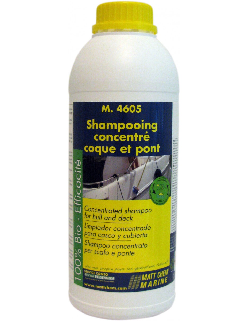 M.4605 1L - SHAMPOO CONCENTRATO PER CHIGLIA E PONTE